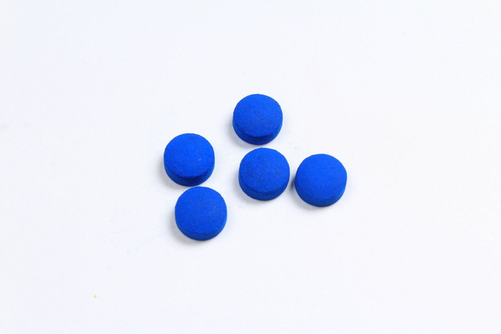blue new woods cue tips 9 mm