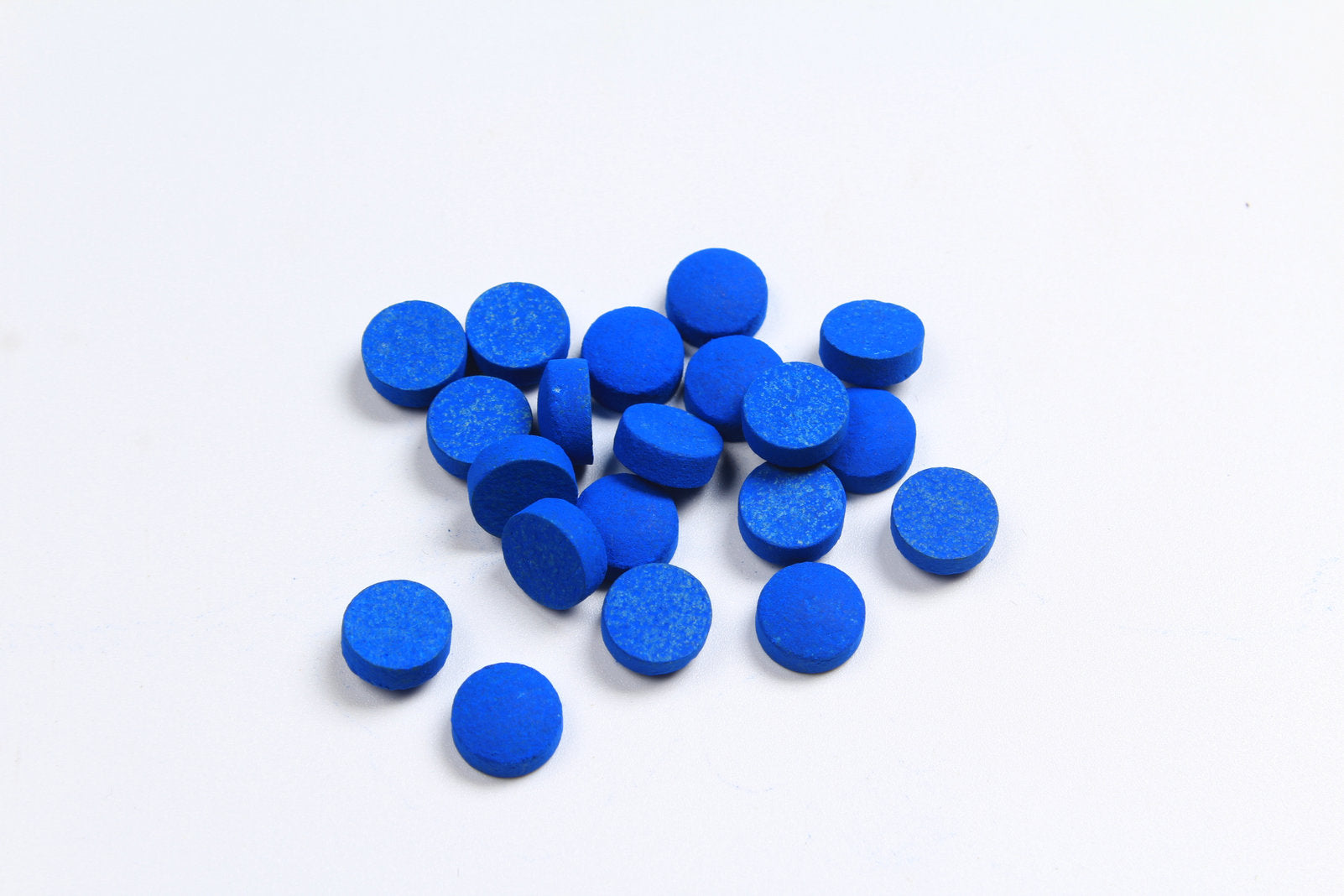 blue new woods cue tips 9 mm