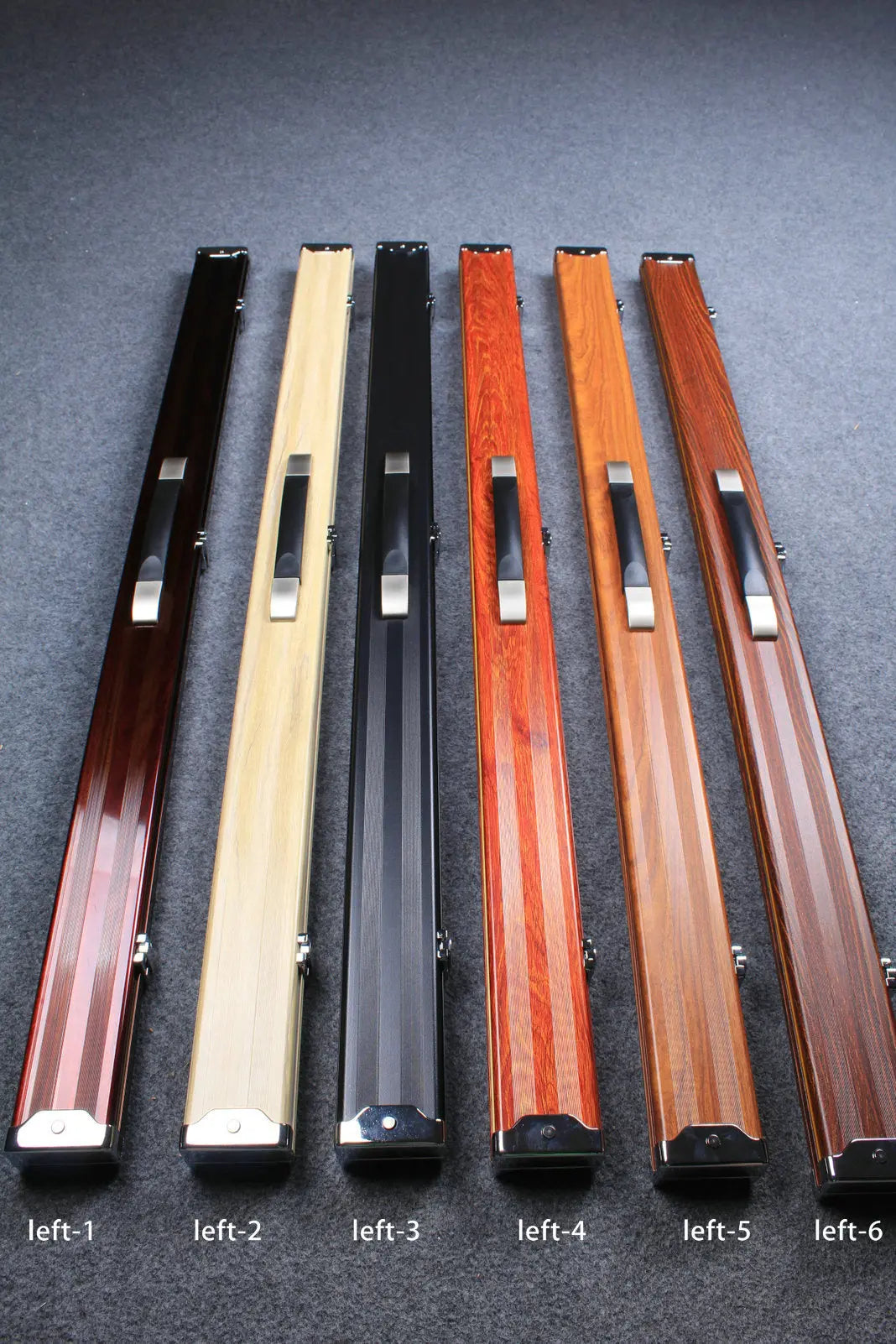 deluxe 3/4 aluminium cue case with 2 slots