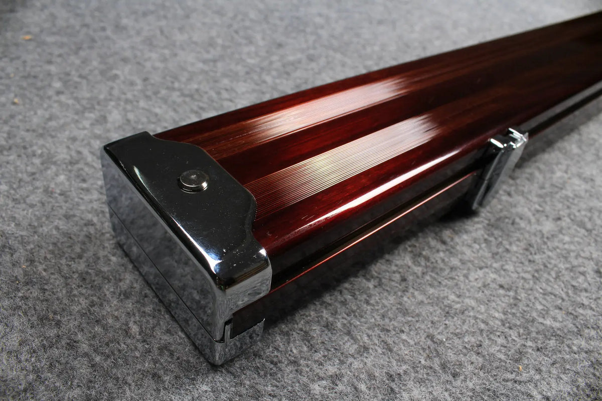 deluxe 3/4 aluminium cue case with 2 slots