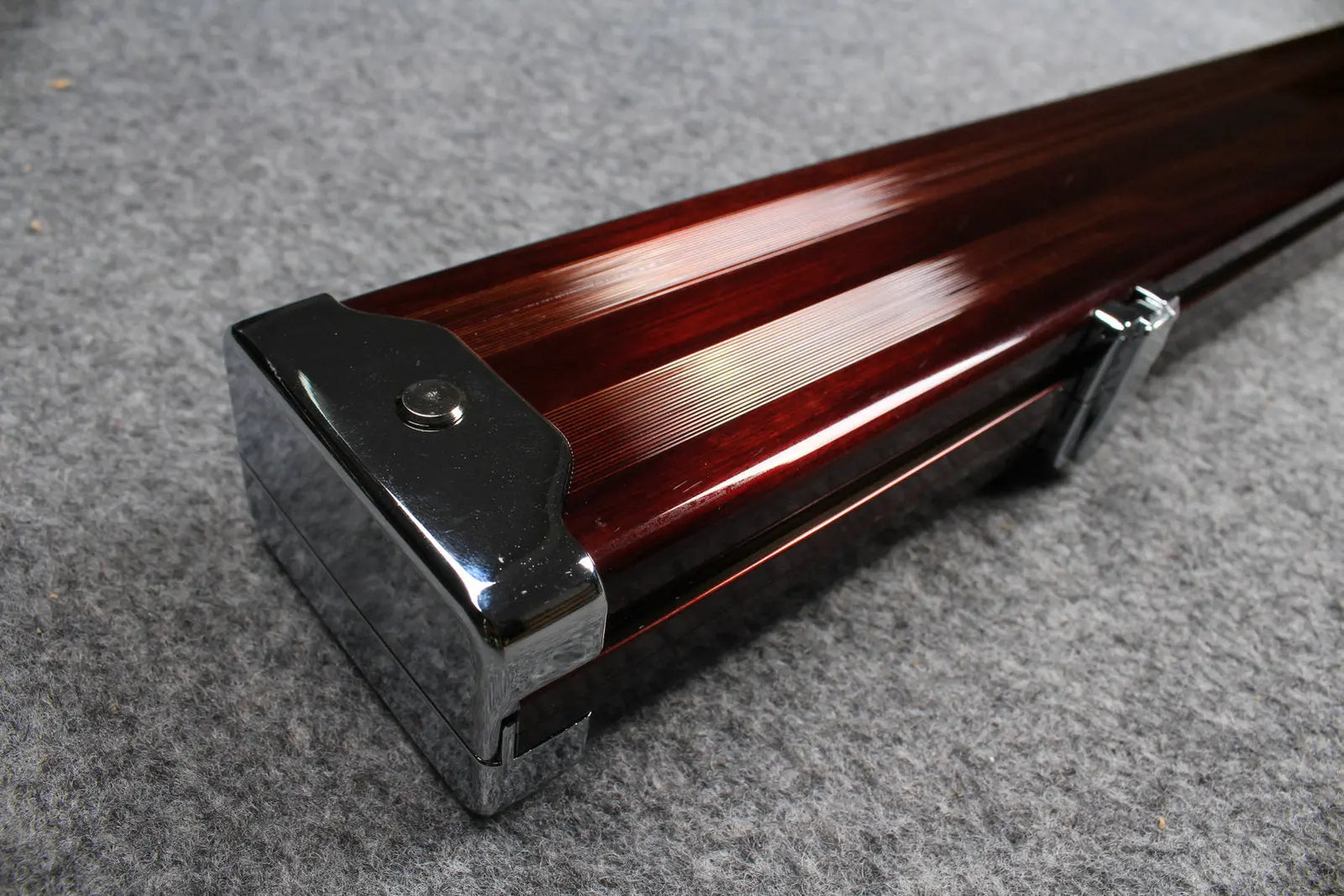deluxe 3/4 aluminium cue case with 2 slots