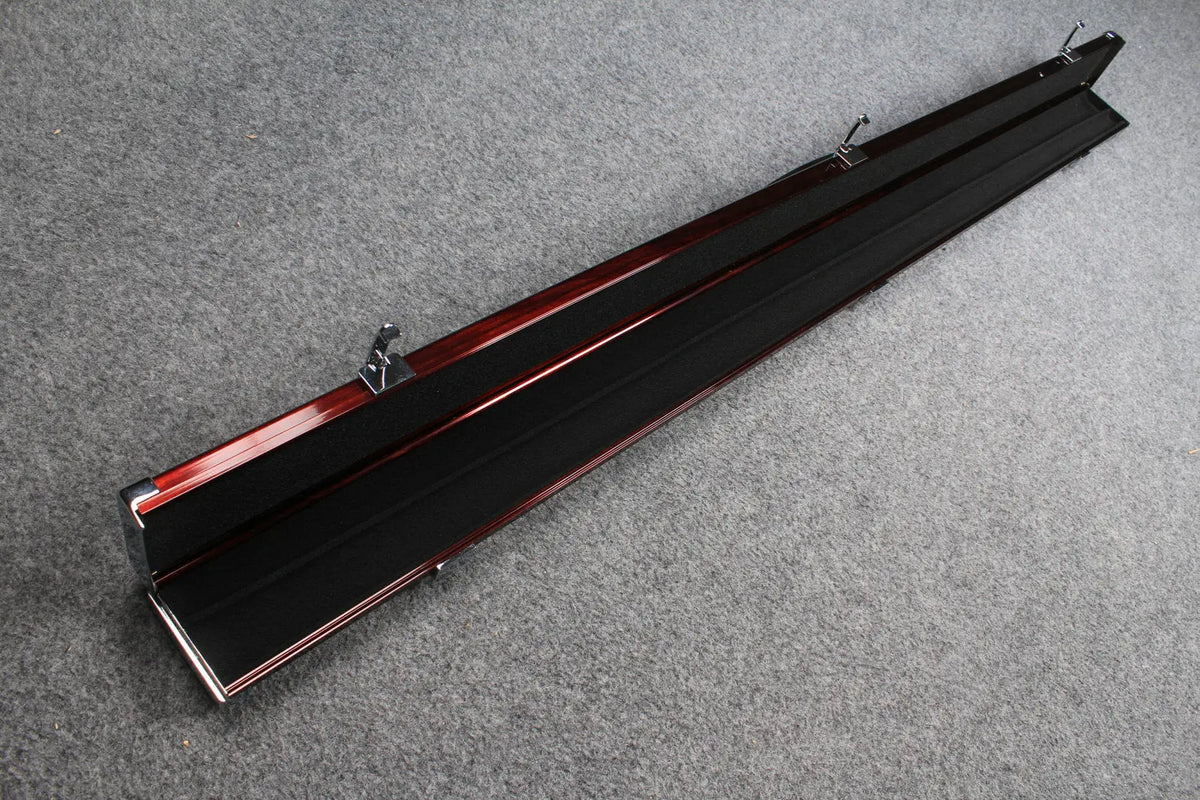 deluxe 3/4 aluminium cue case with 2 slots