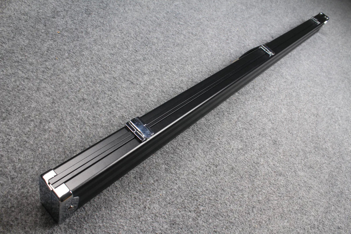deluxe 3/4 aluminium cue case with 2 slots