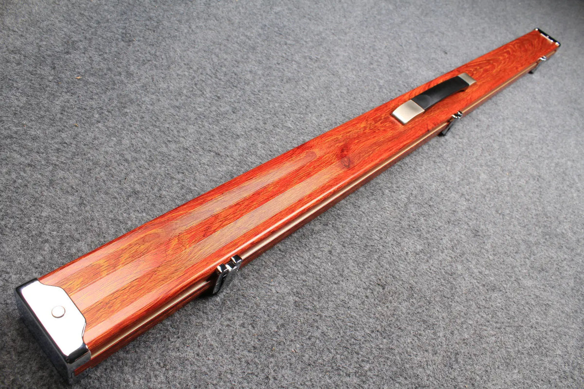 deluxe 3/4 aluminium cue case with 2 slots