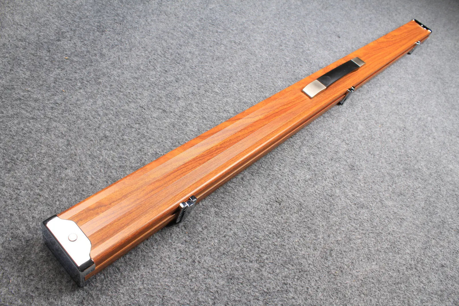 deluxe 3/4 aluminium cue case with 2 slots