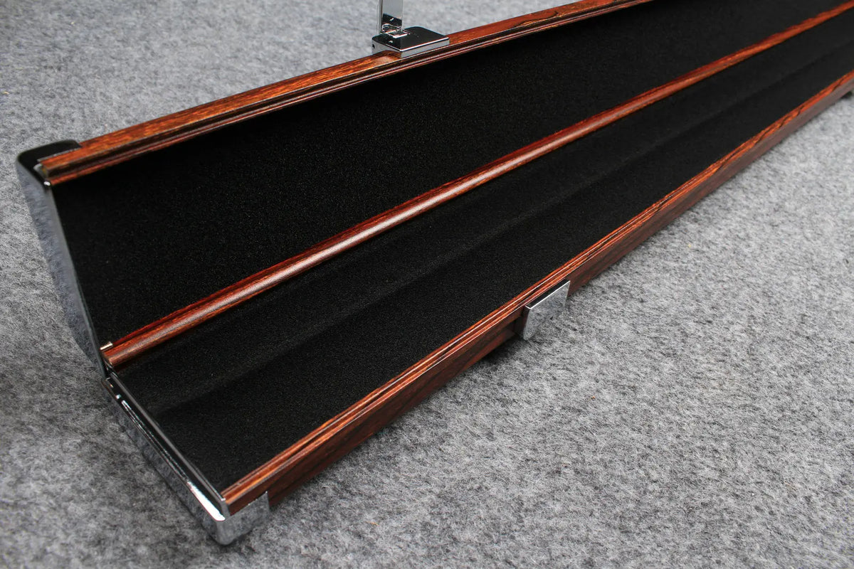 deluxe 3/4 aluminium cue case with 2 slots