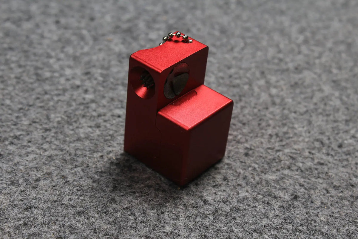 chalk holder with tip mate tool with a shaper, scuffer and a tips pick