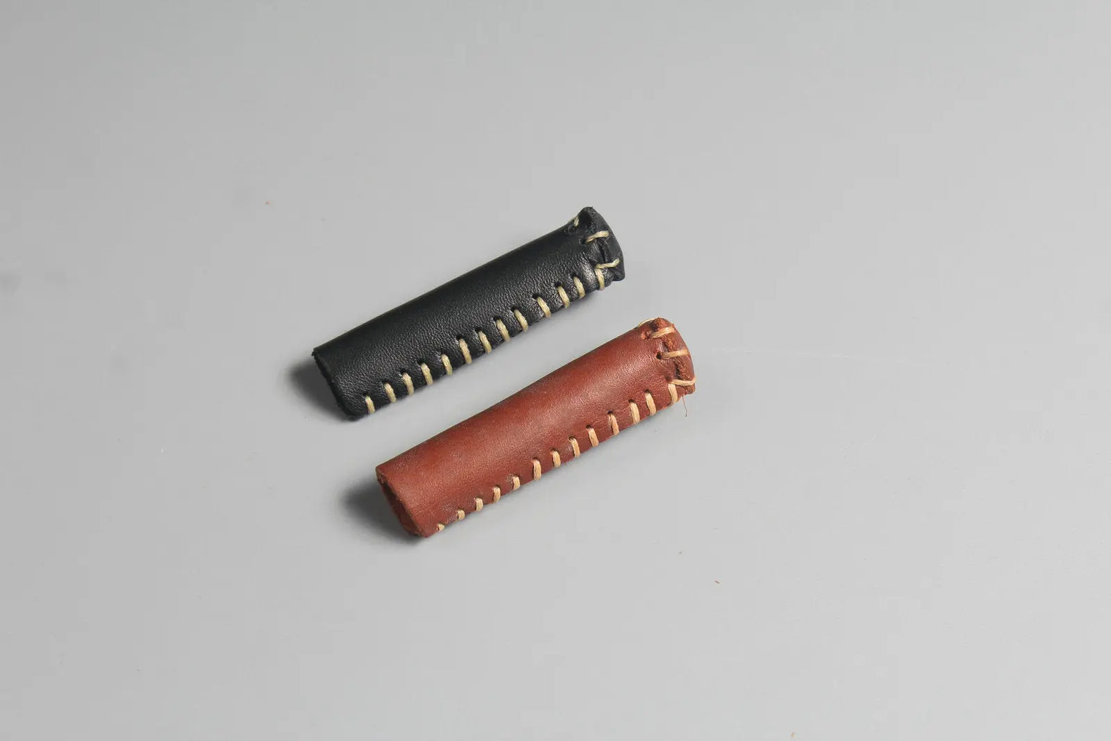 Leather Pool Stick Wrap Cue Tip Cover Protector fit 9-10 mm/12.5-14 mm WOODS CUES