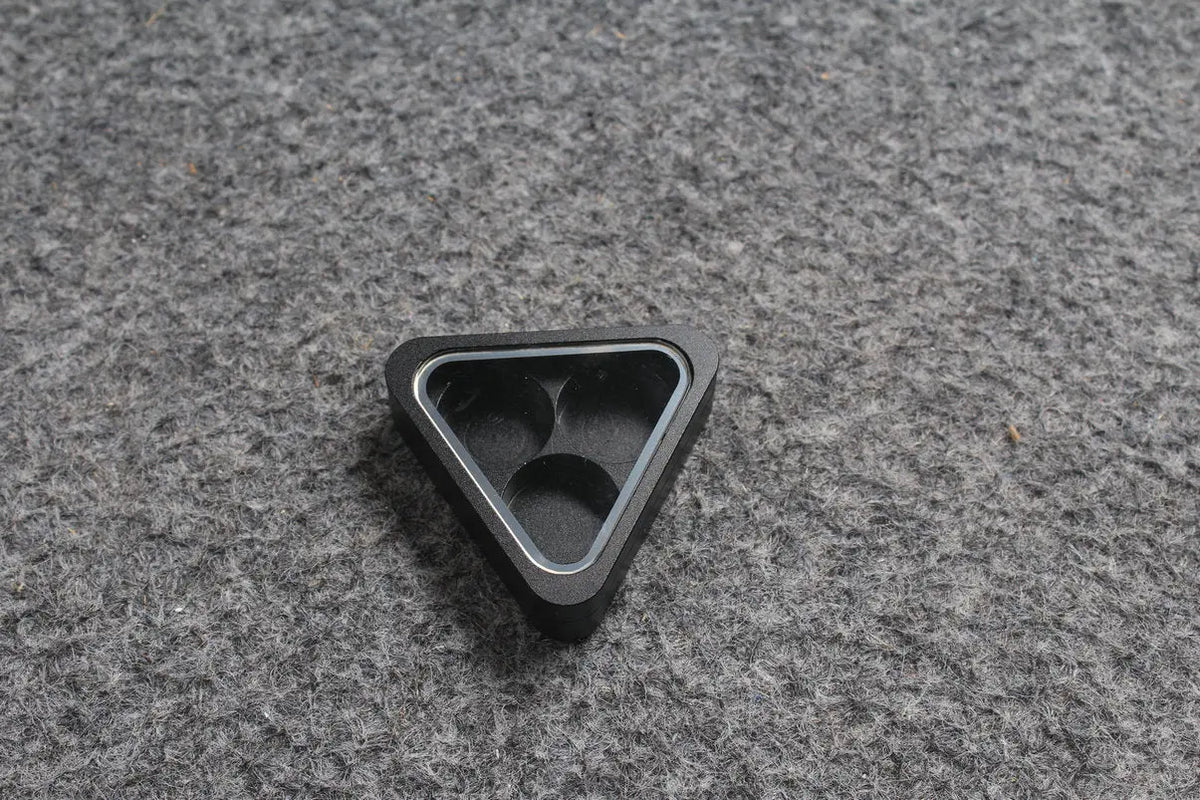 aluminium alloy magnetic triangle cue tip storag box
