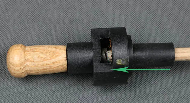 Snooker Cue Tip Copper Fix Tool for 9mm/10mm Tips WOODS CUES