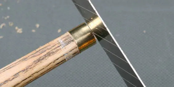 Snooker Cue Tip Copper Fix Tool for 9mm/10mm Tips WOODS CUES