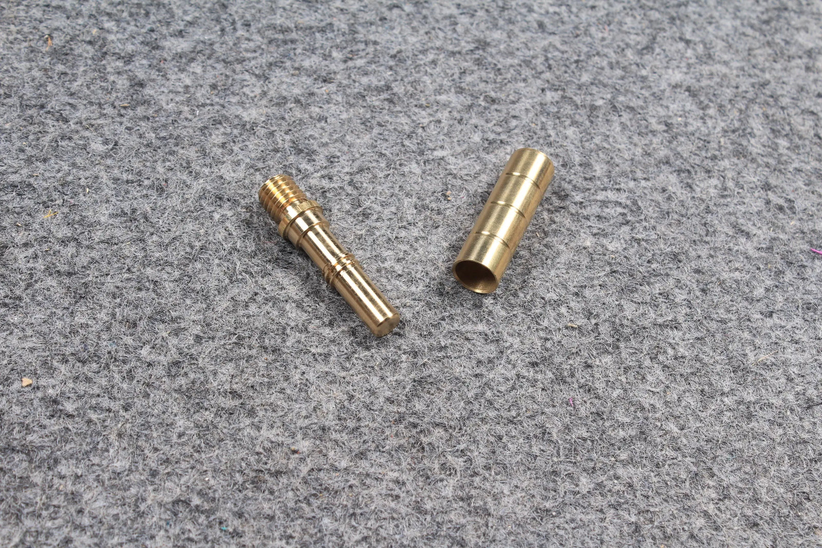 cue butt end joint brass pin and socket for ton praram mini butt or extension WOODS CUES