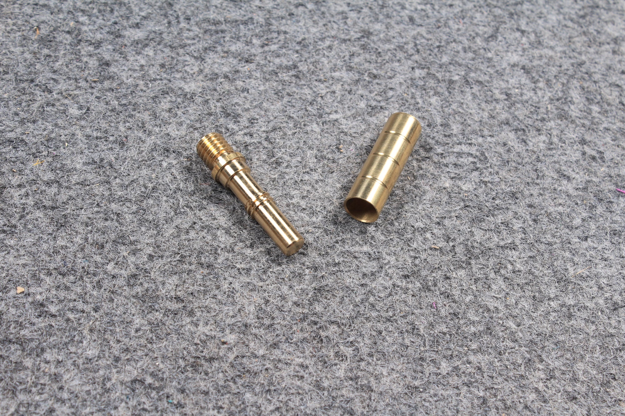 cue butt end joint brass pin and socket for ton praram mini butt or extension