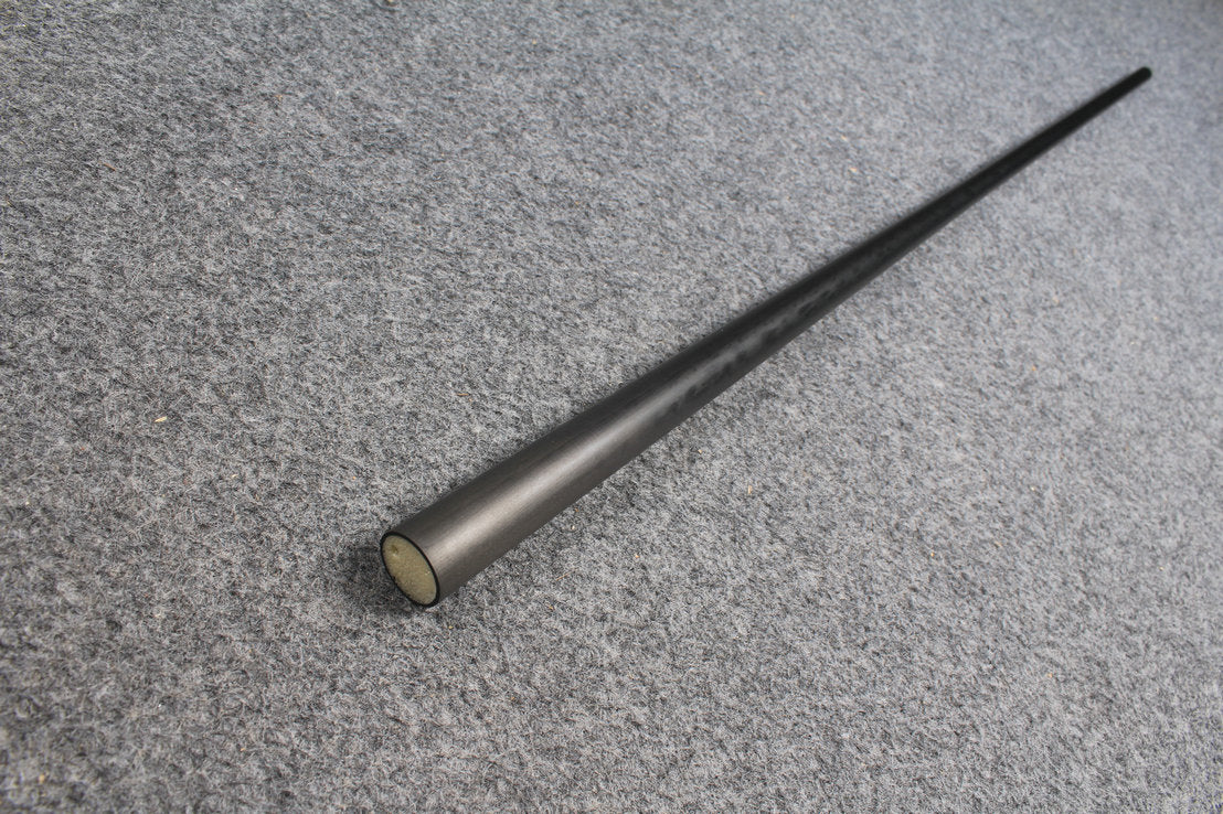 carbon fiber pool cue shaft / butt blank customize carbon fiber taped tube various size