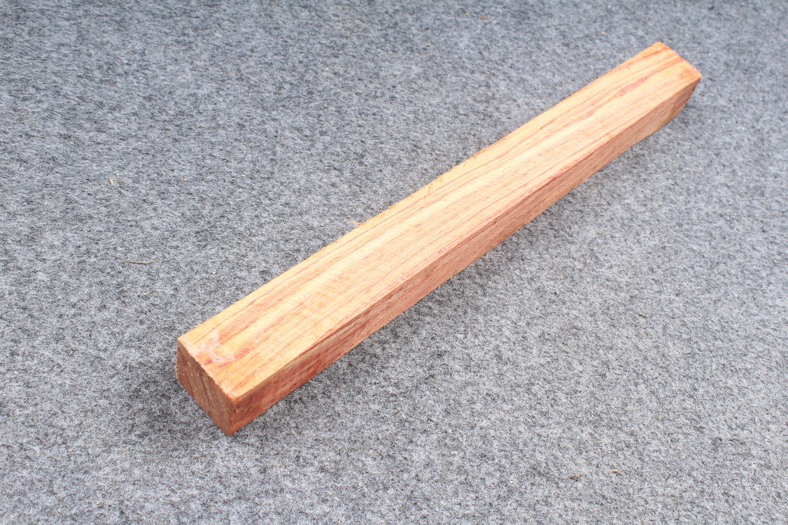 tulip wood square pool cues butt turning blanks