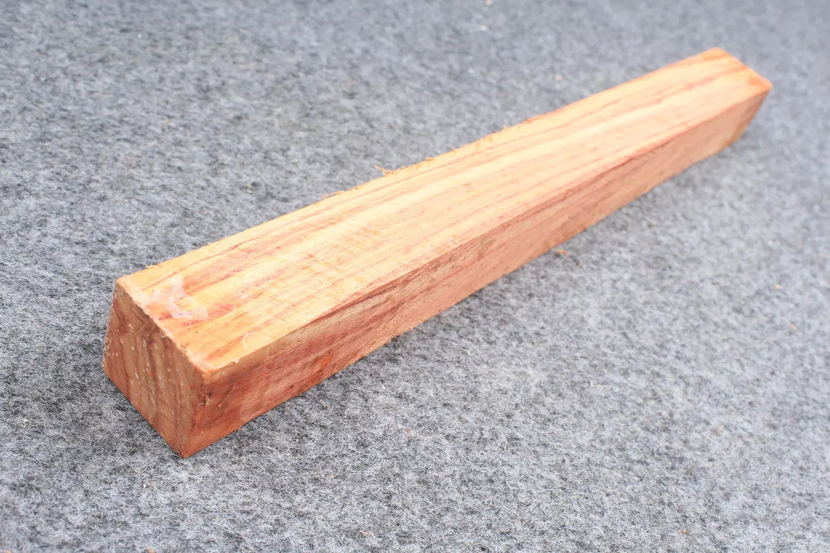 tulip wood square pool cues butt turning blanks