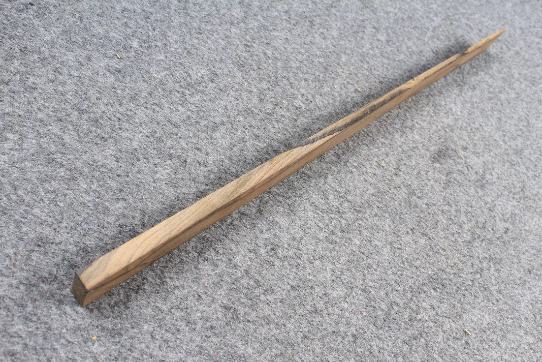 ziricote exotic wood splices snooker cue butt splices